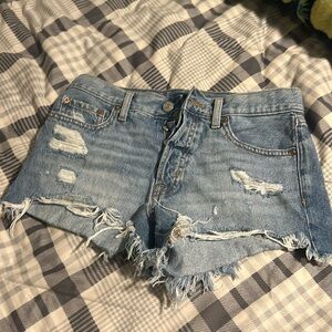 Aeropostale boyfriend Jean shorts